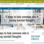 5 steps to help someone who is having suicidal thoughts - Distress Centre