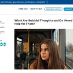 What Are Suicidal Thoughts and Do I Need Help for Them? | JED
